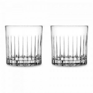 Набор из 2-х стаканов для виски, 310 мл, хрустальное стекло, серия Timeless, RCR, Италия, Стаканы для виски RCR