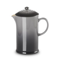 Френч - пресс, 1 л, каменная керамика, серый, серия Flint, LE CREUSET, Франция
