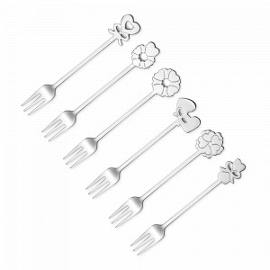 Набор из 6 вилок для закусок, нержавеющая сталь, серия Love, GUZZINI, Италия, GUZZINI (Италия)