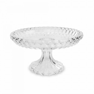 Блюдо круглое на ножке, 23 см, стекло, серия Saltaire, ANNA LAFARG, Китай, Saltaire ANNA LAFARG