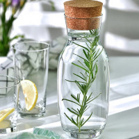 Графин с пробкой, 1 л, стекло, серия Clear, KROSNO, Польша_00818480047287615434.jpg