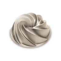 Форма для кекса Марисса круглая, 24 см, литой алюминий, золотистый, серия Sweet Magic, GUARDINI, Италия