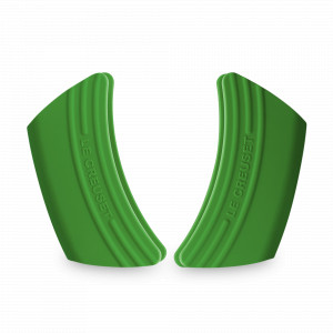 Набор прихваток, 2 предмета, силикон, 12 см, зеленый, серия Bamboo Green, LE CREUSET, Франция, Кухонные аксессуары LE CREUSET