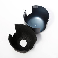 Чайник заварочный с колпаком, 1 л, фарфор, алюминий, белый, синий, серия Salam, GUY DEGRENNE, Франция_00802430054359369211.jpg