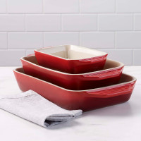 Форма для запекания, 18 х 12 см, керамика, красный, серия Cerise, LE CREUSET, Франция_00805500040775321722.jpg