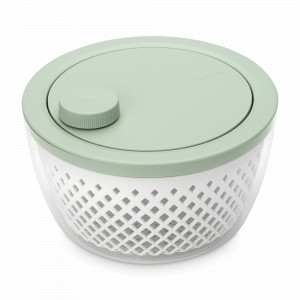 Сушилка для салата, 26 см, пластик, мятно-голубой, серия Tasty+, BRABANTIA, Бельгия, Дуршлаги