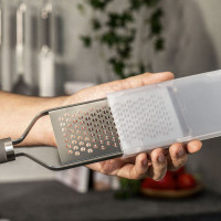 Терка мелкая с ручкой, 34 см, нержавеющая сталь, силикон, серый, серия Pro, ZWILLING J.A. HENCKELS, Германия_00822530050127473237.jpg