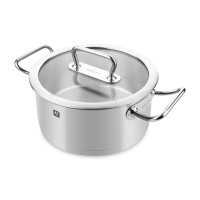 Сотейник с крышкой, 3 л, 20 см, нержавеющая сталь 18/10, стальной, серия Pro, ZWILLING J.A. HENCKELS, Германия
