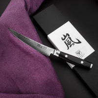 Нож кухонный обвалочный 15 см, Boning, дамасская сталь, серия Ran, YAXELL, Япония_00811210043360479754.jpg