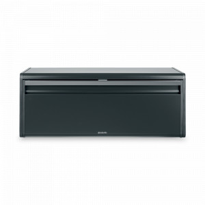 Хлебница , 25 х 46,5 х 18,7 см, нержавеющая сталь, черный, серия Fall Front, BRABANTIA, Бельгия, Хлебницы BRABANTIA