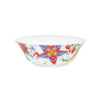 Салатник порционный, 15 см, фарфор, белый, декор, серия Счастливая Звезда, MIX&MATCH HOME, Китай