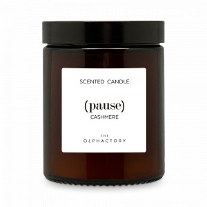 Свеча ароматическая «Cashmere», 30 часов горения, воск, стекло, серия The Olphactory, AMBIENTAIR, Испания, Свечи AMBIENTAIR