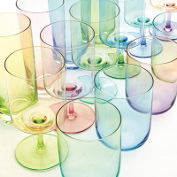 Набор из 2-х бокалов для вина, 380 мл, стекло, розовый, серия Rainbow, EASY LIFE (R2S), Италия_00817070049133722203.jpg