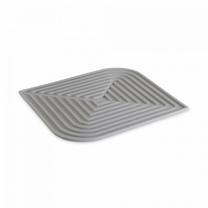 Коврик для сушки посуды, 34.5 х 31.5 см, силикон, графит, серия Dry Flex, SMART SOLUTIONS, Китай, Сушилки для посуды SMART SOLUTIONS