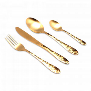 Набор столовых приборов 24 предмета, на 6 персон, сталь, серия Atlanta Old Gold #3, HERDMAR, Португалия, HERDMAR (Португалия)