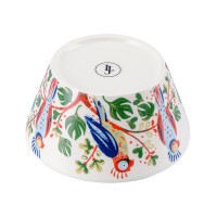 Салатник порционный Parrot, 180 мл, 14 см, фарфор, белый, декор, серия Birds of Paradise, LIBERTY JONES, Россия_00814630036484736039.jpg