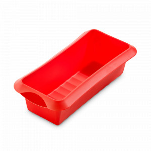 Форма для выпечки прямоугольная, 24 х 12.5 см, силикон, красный, LEKUE, Испания, LEKUE (Испания)