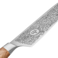 Нож кухонный, поварской, 20 см,  коллекционный, ручная работа, эксклюзивный дизайн, лимитированный выпуск, серия Amici 1814, WUESTHOF, Германия_00816860064164443014.jpg