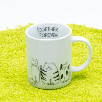 Кружка «Забавные кошки», 330 мл, фарфор, белый, KOENITZ, Германия_00809230052246662544.jpg