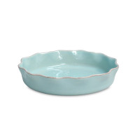 Блюдо круглое для выпечки Robins egg blue, 27.2 см, керамика, голубой, серия Cook&Host, COSTA NOVA, Португалия