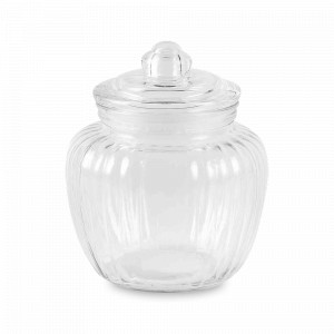Банка для хранения, 0.6 л, стекло, HOMEFEEL, Россия, Банки для хранения HomeFeel