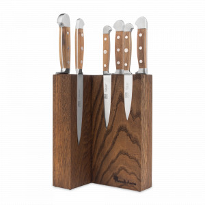 Набор из 6-ти кухонных ножей на подставке, серия Alpha Fasseiche, GUDE, Германия, GUDE (Германия)