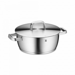 Кастрюля с крышкой, 24 см, 4.2 л, сталь, серия Iconics, WMF, Германия, Посуда из нержавеющей стали