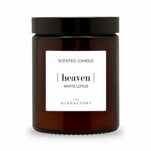 Ароматическая свеча «Белый лотос», в стеклянном стакане, воск, AMBIENTAIR, Испания, Ароматы для дома