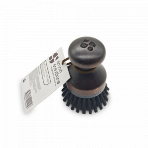 Щетка для мытья посуды, 9 см, полипропилен, бамбук, коричневый, серия Cleans, SMART SOLUTIONS, Россия, Чистота и порядок SMART SOLUTIONS