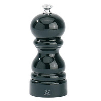 Деревянная солонка-мельница, высота: 22 см, диаметр: 5,9 см, материал: дерево, цвет: черный, серия Paris u'select, PEUGEOT, Франция_00794930035543021271.jpg