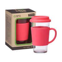 Стакан с ручкой, 500 мл, стекло, розовый, GLASSLOCK, Корея_00803120057860237676.jpg