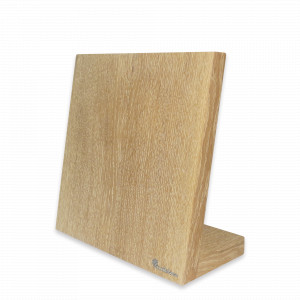 Подставка магнитная для 5-и ножей KS002LSOW, 26 х 25 х 12,5 см, дерево дуб, WOODINHOME, Россия, Подставки под ножи