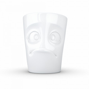 Кружка , объем: 350 мл, материал: фарфор, цвет: белый, серия Buffled, TASSEN, Германия, Белые кружки