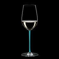 Бокал для белого вина RIESLING / ZINFANDEL LIGHT BLUE, ручная работа, 395 мл, 25 см, хрустальное стекло, серия Fatto A Mano, RIEDEL, Австрия_00811280044713238489.jpg