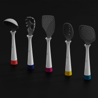 Ложка с отверстиями, с каплесборником, 30 см, серия Kitchen Tools, TREBONN, Италия_00816280048863713362.jpg