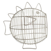 Корзина для фруктов Fish, 23,5 х 17 х 24 см, металл, T&G, Великобритания