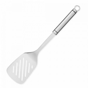 Лопатка кулинарная с прорезями, 35 см, сталь, серия Professional, KITCHEN CRAFT, Великобритания, Металлическая кухонная лопатка