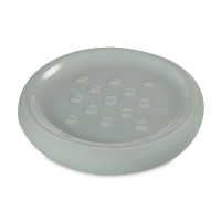 Мыльница Markl, 12.3 см, керамика, оливковый, серия Bath, BERGENSON BJORN, Великобритания