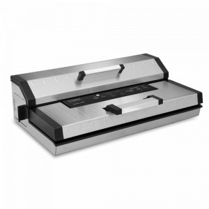 Упаковщик вакуумный, нержавеющая сталь, пластик, стальной, черный, CASO, Германия, Вакуумные упаковщики CASO