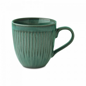Кружка, объем: 350 мл, материал: фарфор, цвет: зеленый, серия Gallery, EASY LIFE (R2S), Италия, EASY LIFE R2S (Италия)