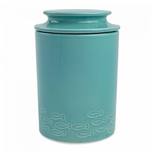 Банка для хранения Crab, 800 мл, 10,5 х 16, керамика, бирюзовый, T&amp;G, Великобритания, T&G (Великобритания)
