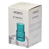 Ваза Синергия, 20 см, стекло, мятная, KROSNO, Польша_00813890074052789256.jpg