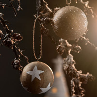 Набор елочных шаров Zero waste, 4 предмета, 7.5 см, папье-маше, бежевый, серия New Year Essential, TKANO, Россия_00814290057099746199.jpg