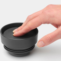 Кружка для чая с собой, 360 мл, пластик, прозрачный, серия Make & Take, BRABANTIA, Бельгия_00814880064168185232.jpg