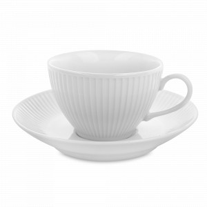 Пара чайная, 290 мл, фарфор, серия Plisse, PILLIVUYT, Франция, PILLIVUYT (Франция)