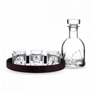 Набор для виски Peaks, 14 предметов, 270 мл, хрустальное стекло, серия Liiton, VIVA Scandinavia, Дания, Стаканы для виски