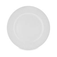 Тарелка десертная MALLOW, 20.5 см, фарфор, белый, WALMER, Великобритания