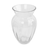 Ваза для цветов, 25 см, стекло, прозрачный, серия Grand, ANNA LAFARG, Китай