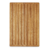 Доска разделочная дубовая для хлеба, 44 х 28 см, коричневый, UNECA, Россия