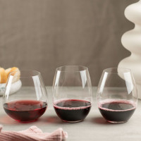 Набор из 3-х бокалов для дегустации красного вина THE KEY TO WINE, хрусталь, серия O Wine Tumbler, RIEDEL, Австрия_00818690038024418962.jpg